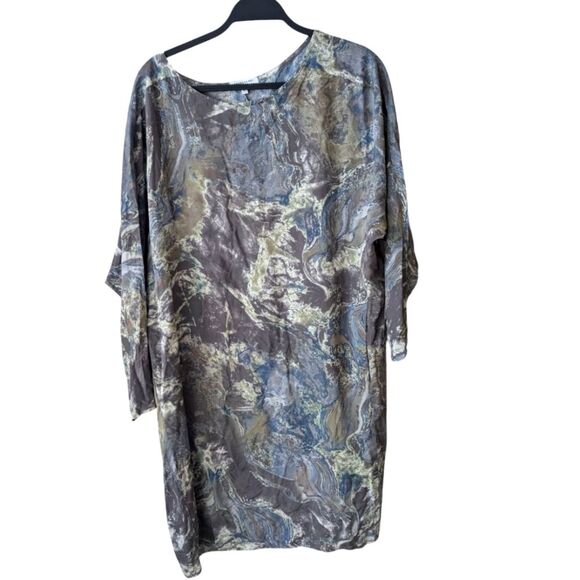 Emerson Fry Yoshi Tunic Lagenlook in Topographic Size Medium - Picture 1 of 9
